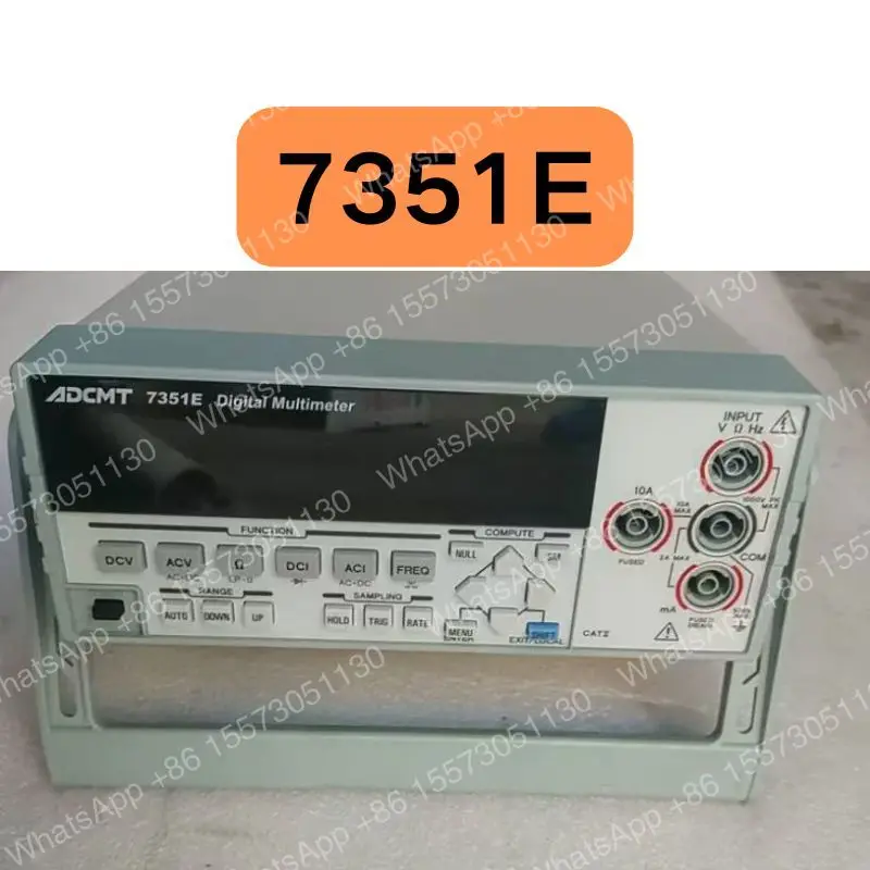 Second hand 7351E desktop digital multimeter tested OK and shipped quickly