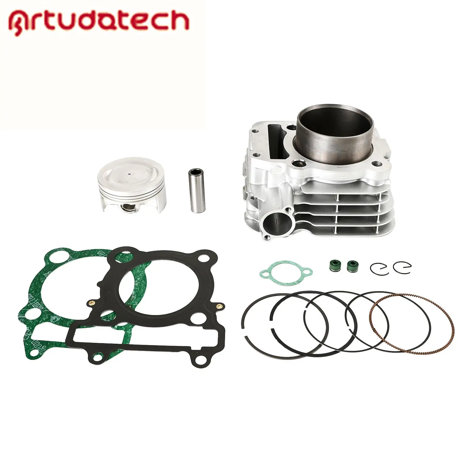 

Cylinder Jug w/ New Piston & Top End Kit for Yamaha YFM 250 Raptor YFM250R 2008 2009 2010 2011 2012 2013