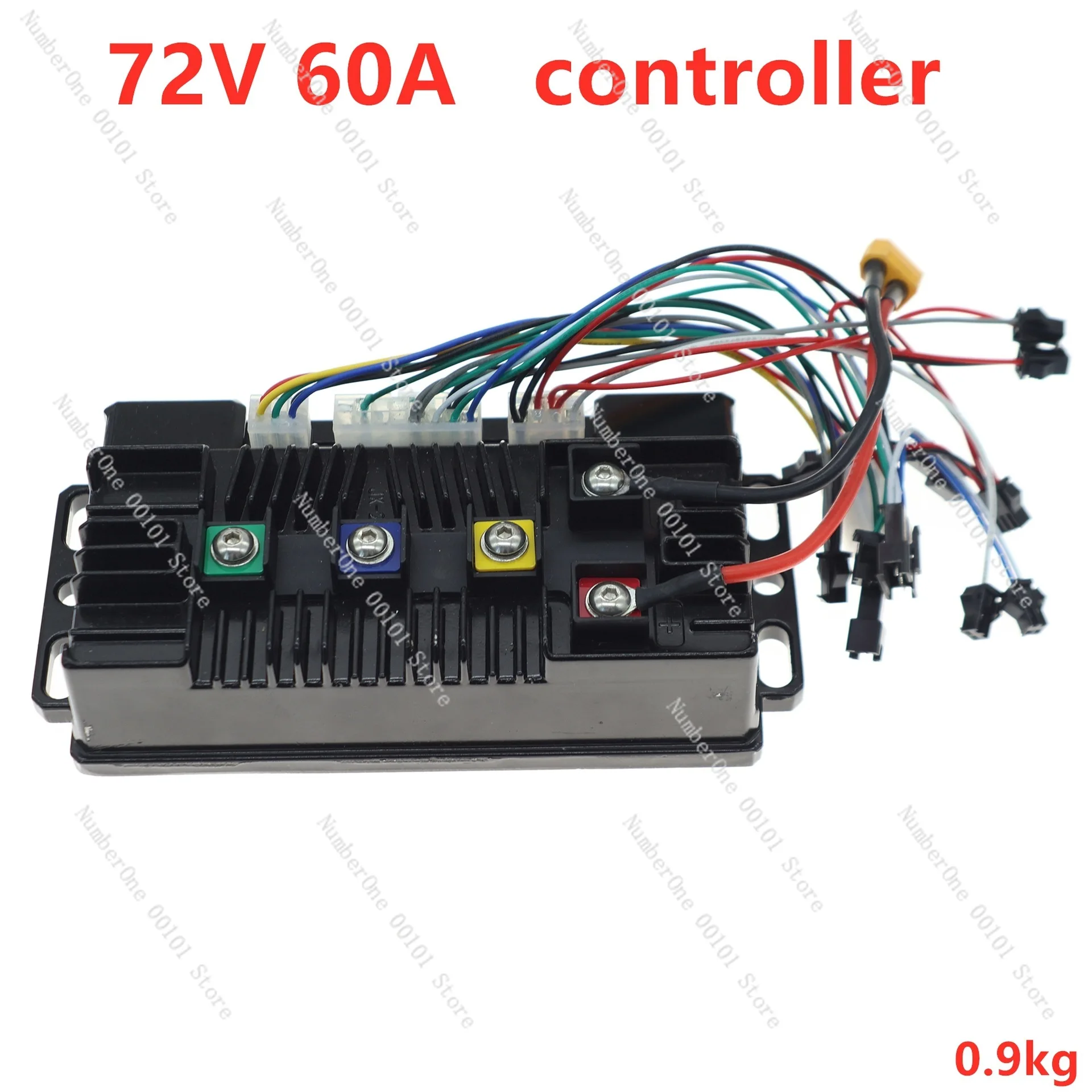 72v two-wheeled vehicle upgrade: high-power 60a brushless dc controller for high-quality electric scooters and bicycles