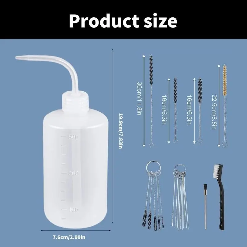 

X9FA Practical 24Pieces Set for Thorough Sprayer and Cleaning Daily Use