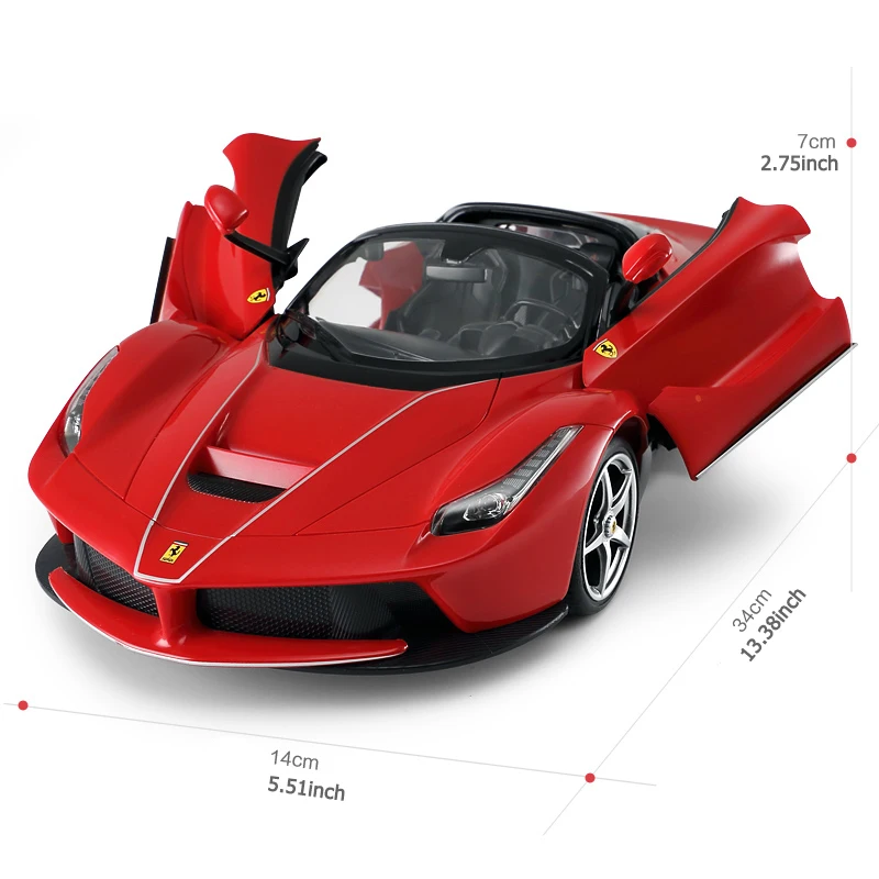 Rastar Ferrari LaFerrari Aperta RC Car 1:14 600mAh Remote Control Drift Function Cars Model Toy Gift For Children Adults