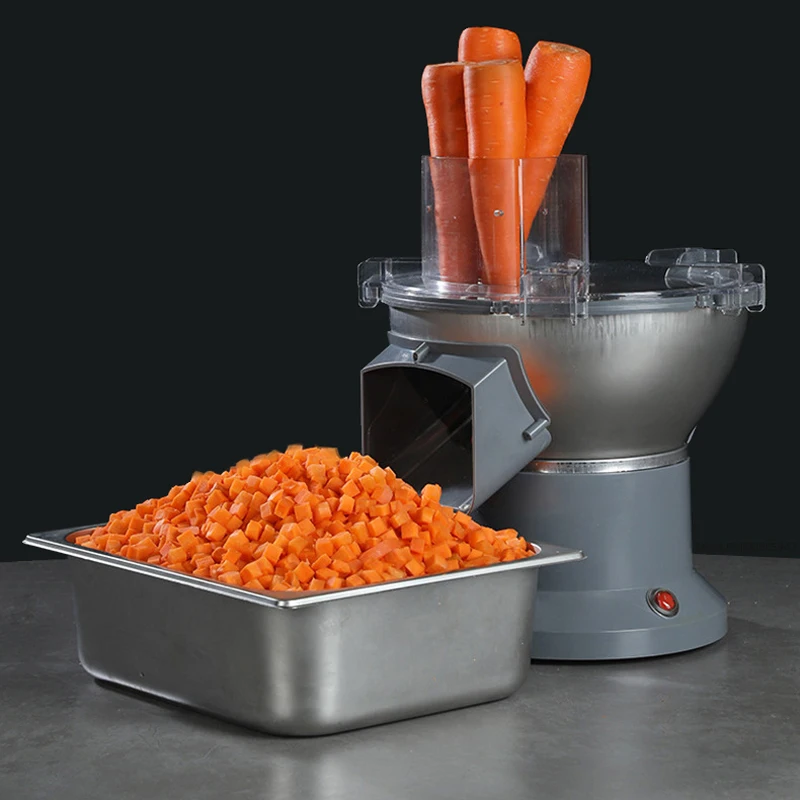 110V/220V Electric Dicing Machine Automatic Vegetable Cutter Potato Dicer Commercial Dicing Machine Fruit Carrot Dice Cutter