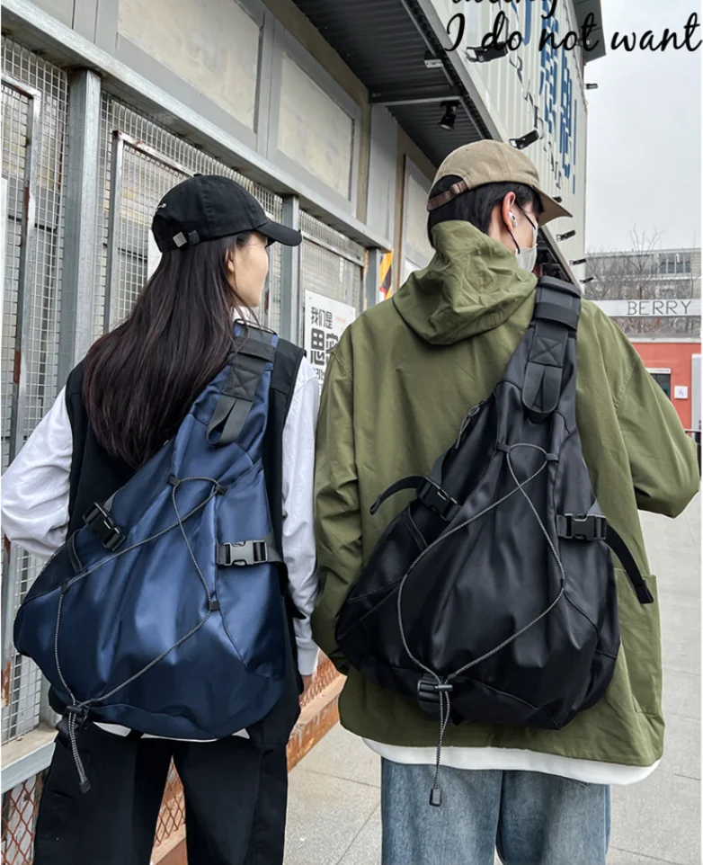 

Новая водонепроницаемая нейлоновая сумка через плечо для мужчин и женщин, большая вместительная дорожная сумка для хранения, сумка на плечо для спорта на открытом воздухе, унисекс, нагрудные сумки 가방