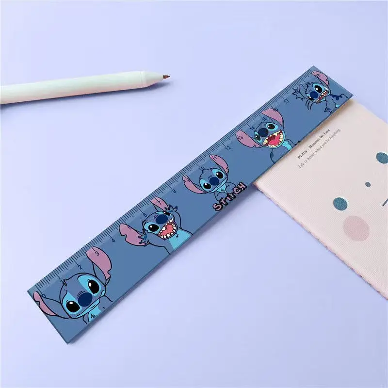 Disney Stitch Measuring Ruler Student Special Stationery Tools Children\'s Gift Measuring Ruler Party Gifts