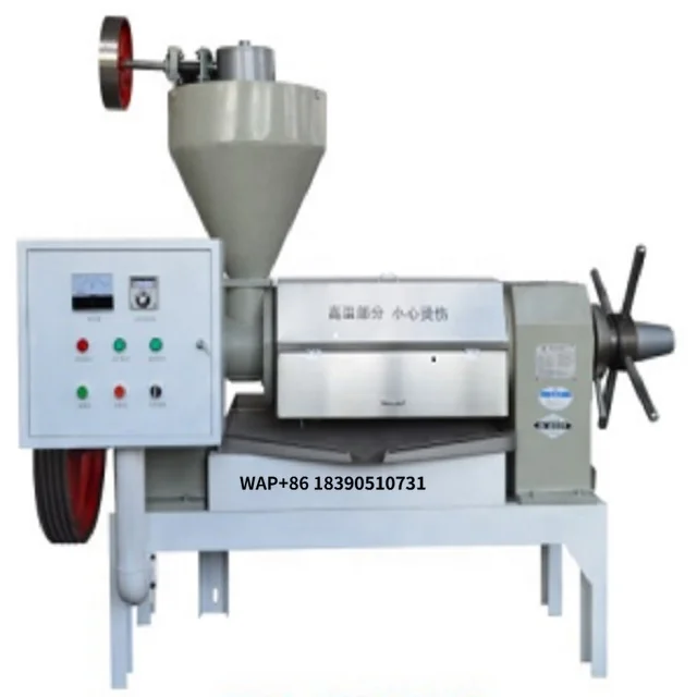150kg/H Automatic Cold Oil Press Machine Corn Germ Mustard Palm Walnut Edible Oil Refining Machine Mustard Oil Press Machine