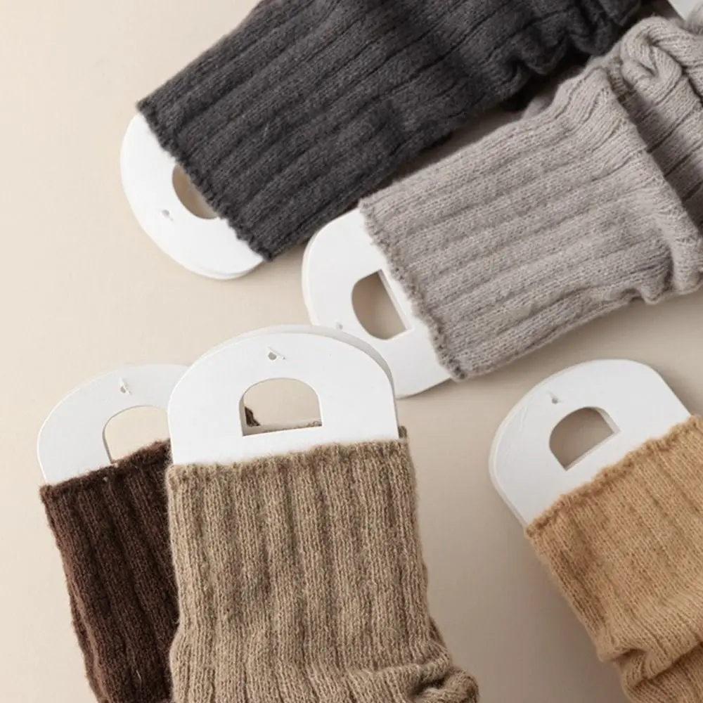 

Однотонные вязаные гетры: милые, теплые носки-чехлы для ног на осень-зиму