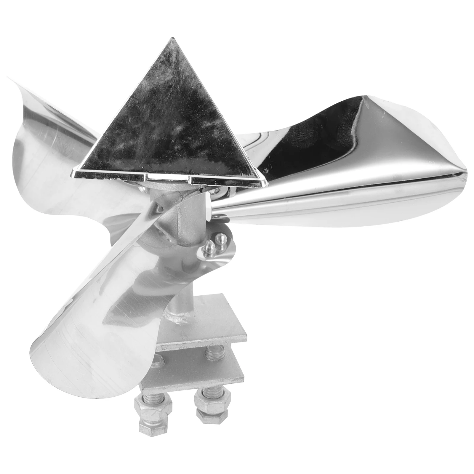 

Stainless Steel Bird Deterrent Windmill Reflective Garden Repeller for Windows Outdoor Birds Scare Device Metal Pinwheel Tool