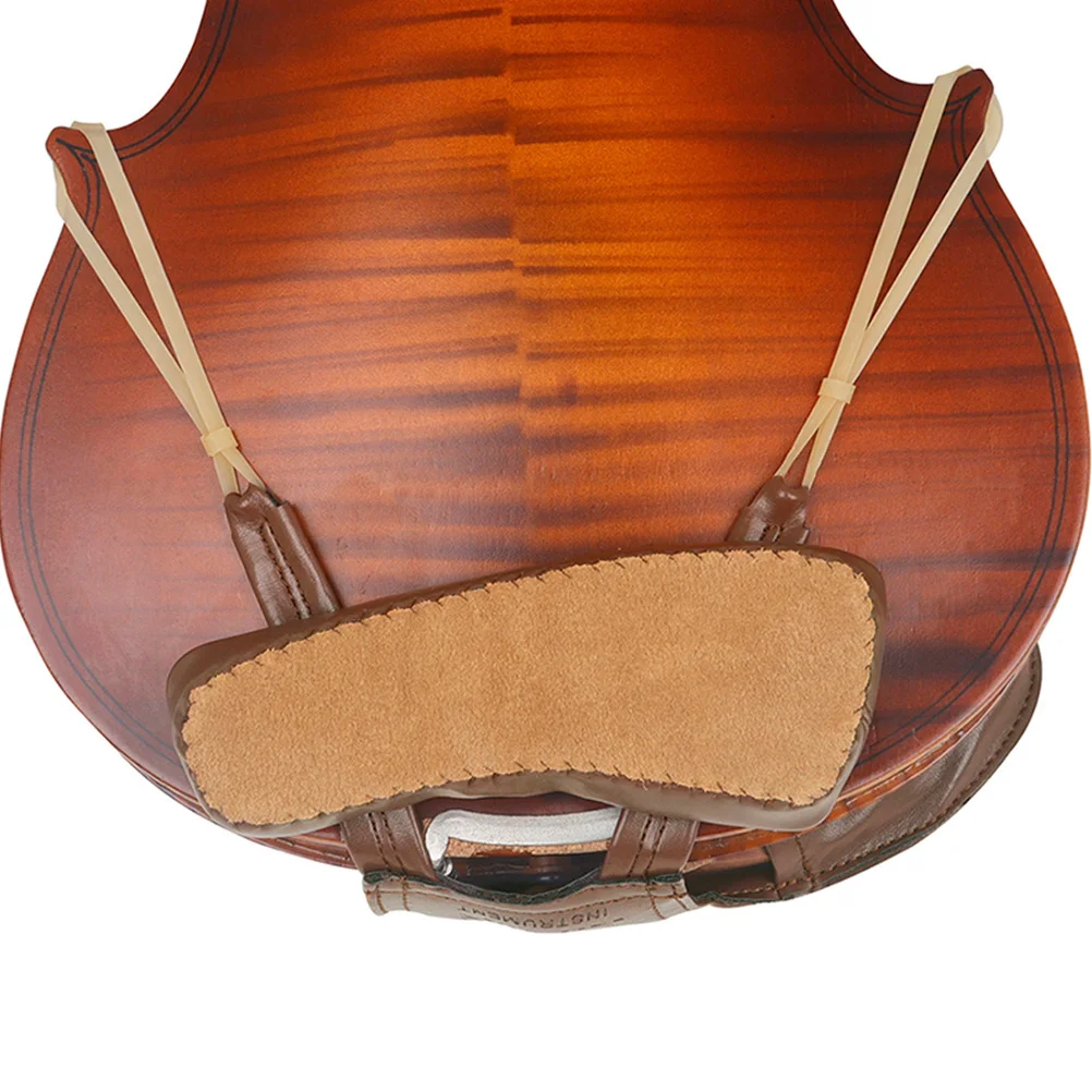 

Violin Chin Rest Pad 1/8-1/16 Size Sheepskin Shoulder Rest Cushion For Violin Shoulder Pad Comfortable Durable Instrument