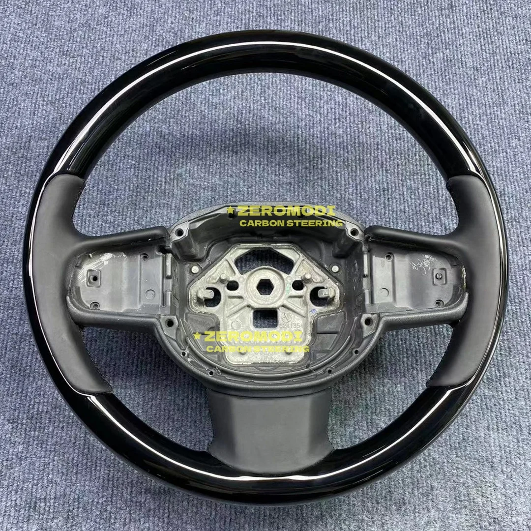 Real Carbon Fiber Steering Wheel For Volvo S60 S90 XC60 XC90 V90 High Quality Leather Peach Wood Custom Style