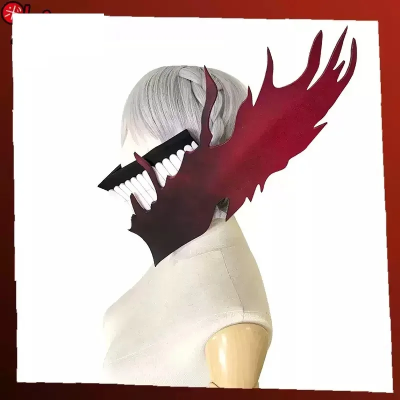 NewDandadan DA DAN Okarun Ken Takakura قناع طوق الكبار زي الهالوين التأثيري ملحق Props2025c;5,v'8.d;