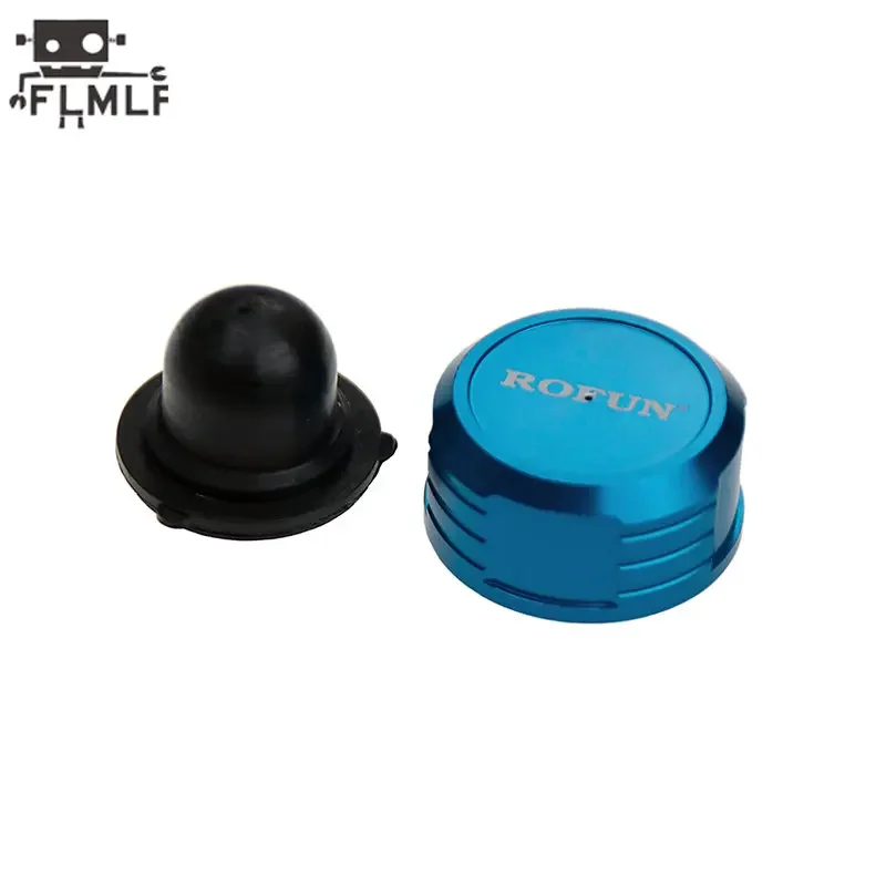 Rc Car Rubber Anti-leakage Oil CNC Metal Fuel Tank Cap for 1/5 HPI ROFUN ROVAN King Motor BAJA 5B 5T 5SC Losi 5ive-t Truck Parts