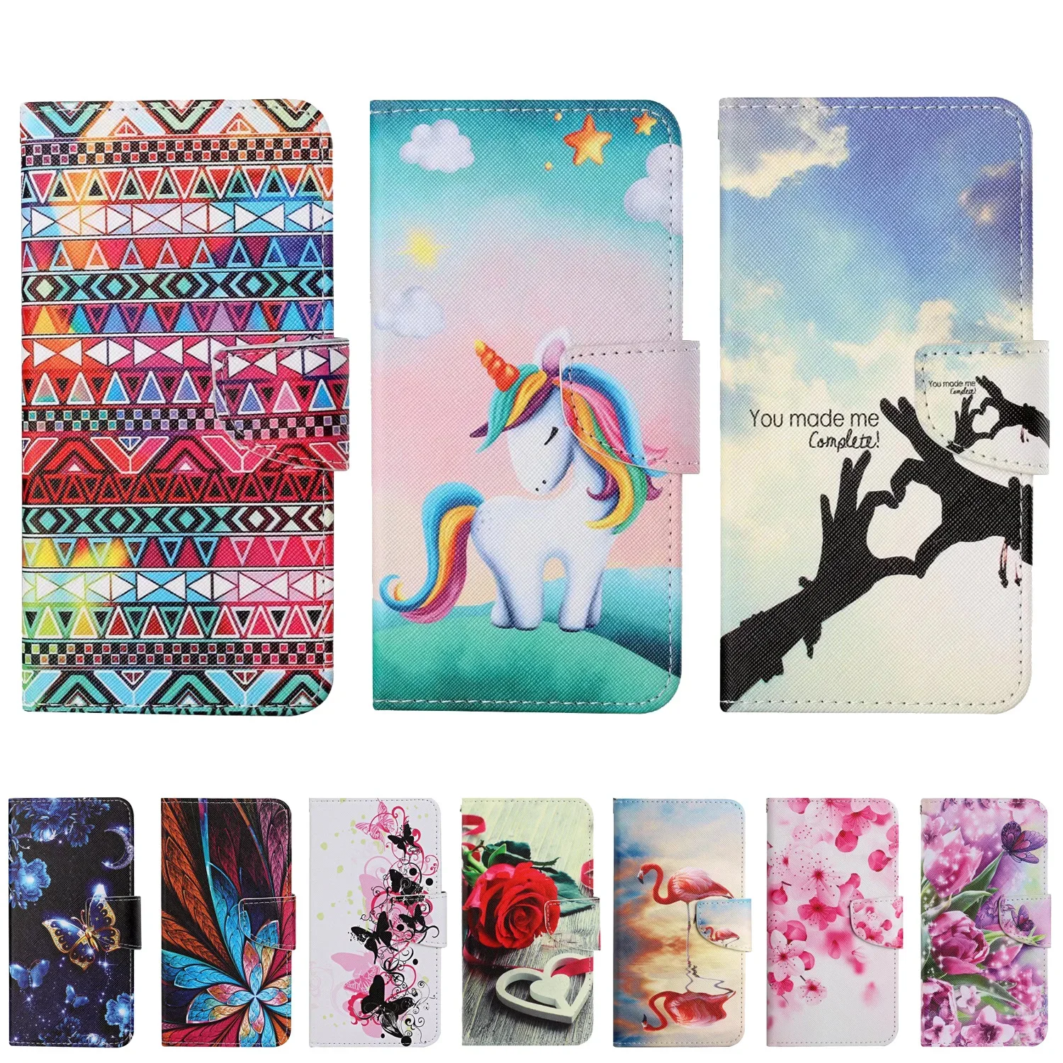

1/ Wallet Leather Case Anti-fall Flip Phone Case For SAMSUNG GALAXY S8 S9 S10 S10E S20 S21 S22 LITE Plus FE ULTRA 5G