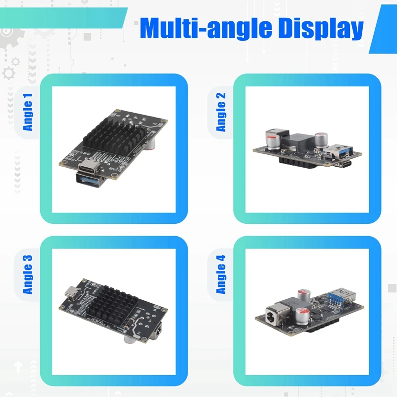 

2X DC6-30V 140W Многопротокольный интеллектуальный модуль быстрой зарядки с поддержкой QC4.0 +/5.0 PD FCP SCP SFCP AFC Плата быстрого зарядного устройства