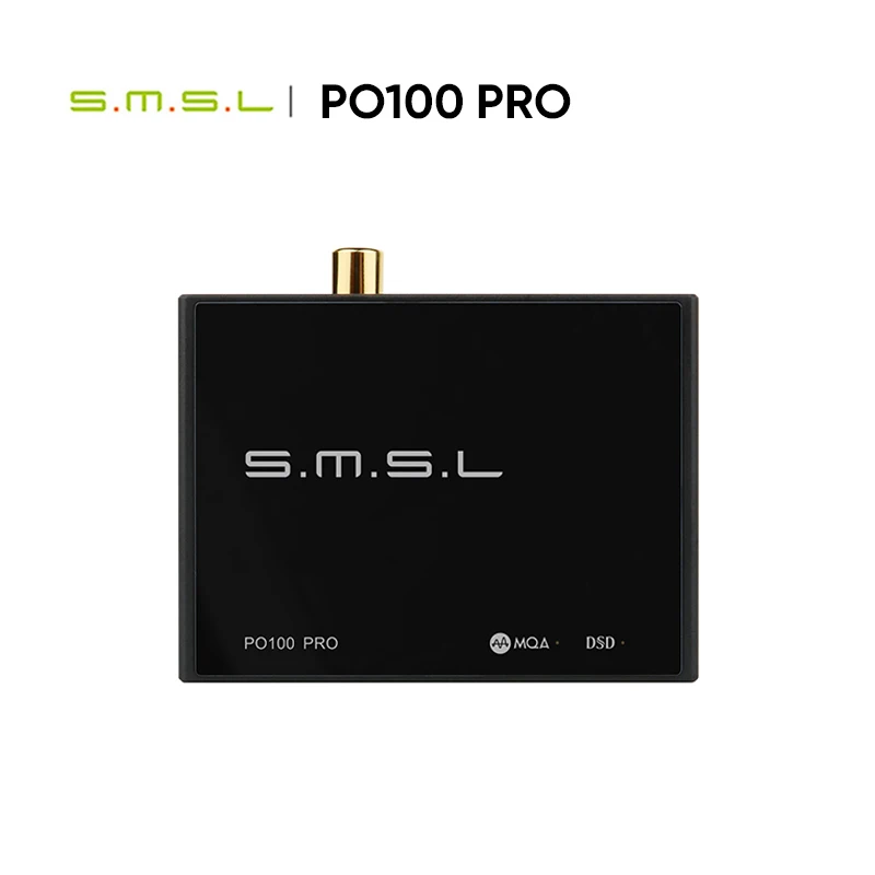 SMSL PO100 PRO USB 디지털 인터페이스 MQA 디코딩 XOMS XU316 DSD64 광 동축 DSD512 I2S 출력 32비트 768Khz (PS5, 스위치용)