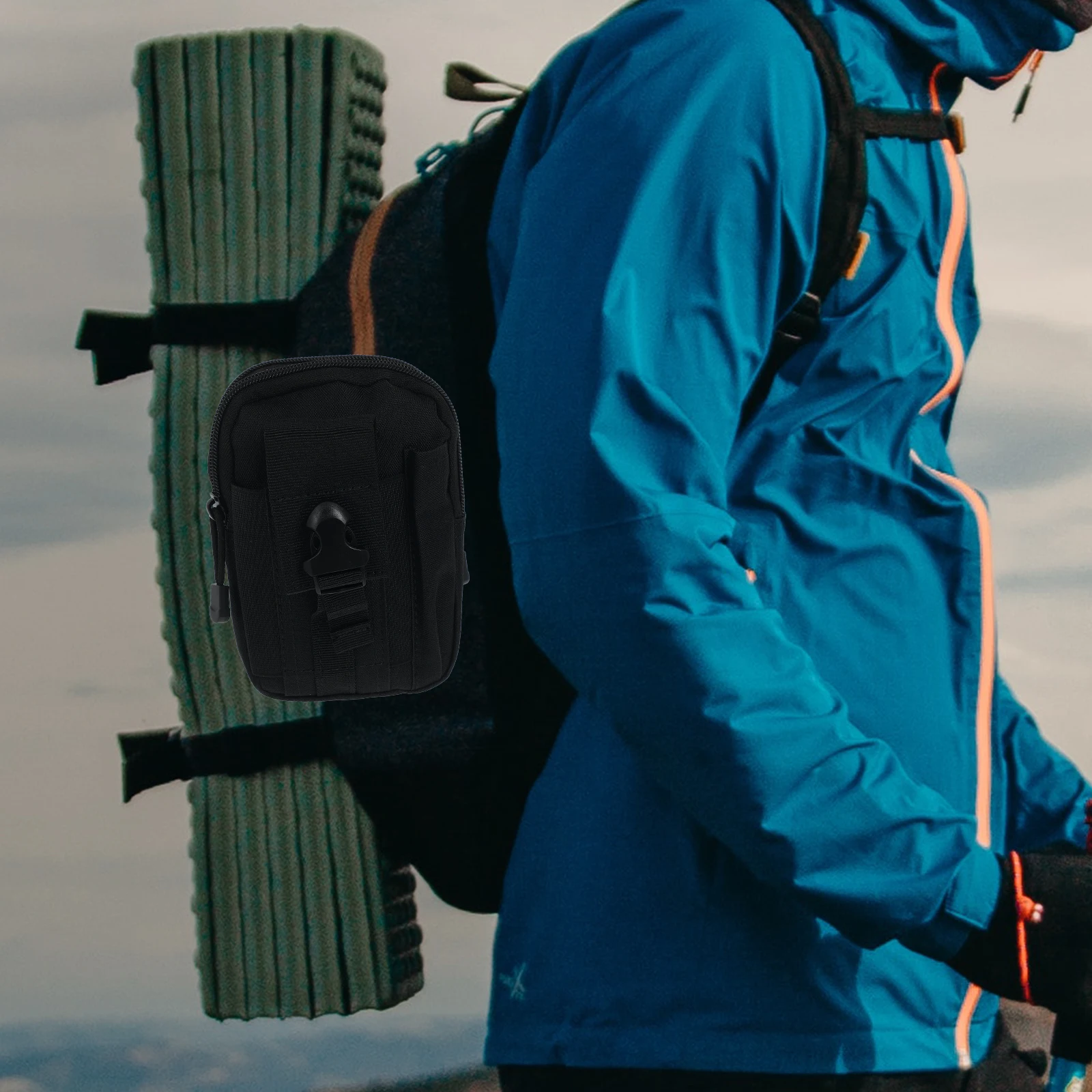 

Radio Pouch Bag Durable Oxford Cloth Mini Intercom Holder Waist Pack Camping Travel Outdoor Sports GPS Phone Practical