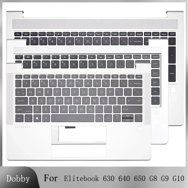 

New US Keyboard For Elitebook 630 G8 G9 640 650 G8 G9 G10 Laptop Palmrest Upper Top Case with Backlight Keyboard Replacement