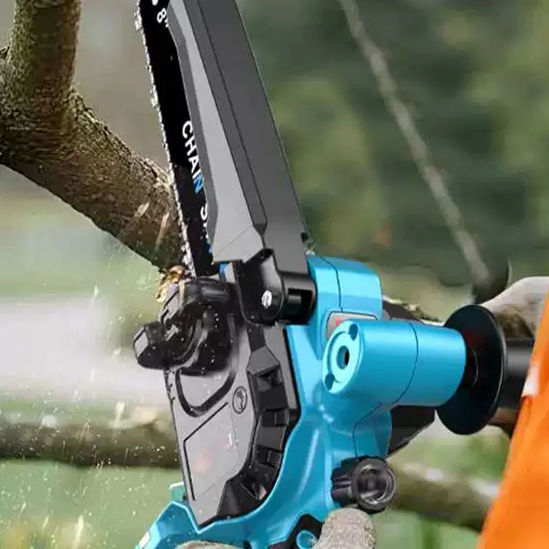 Telescoping Electric Pole Saw 8 Inch Brushless Chainsaw High Reach Garden Tree Pruning Tools