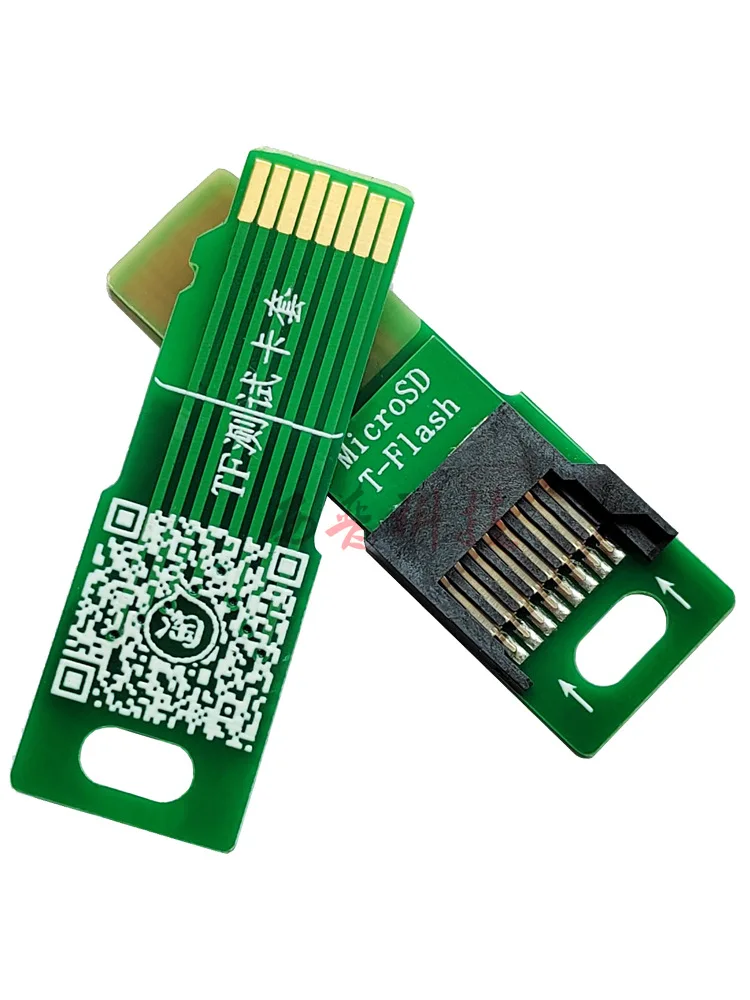 SD Card Socket Female to Micro-SD TF Male Memory Card Kit Extension Adapter Testing Tools Extender