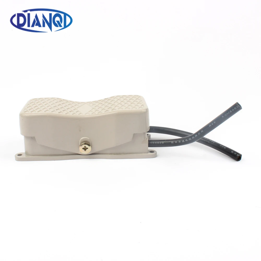 Pedal de Control de pie, interruptor inverso de 250V, 380V, 10A, 15A, motor trifásico de doble control