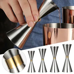 Stainless Steel Cocktail Bar Jigger Japanese Measuring Cup Double Shot Drink Spirit Measure Jigger Kitchen Party Bar Accessories