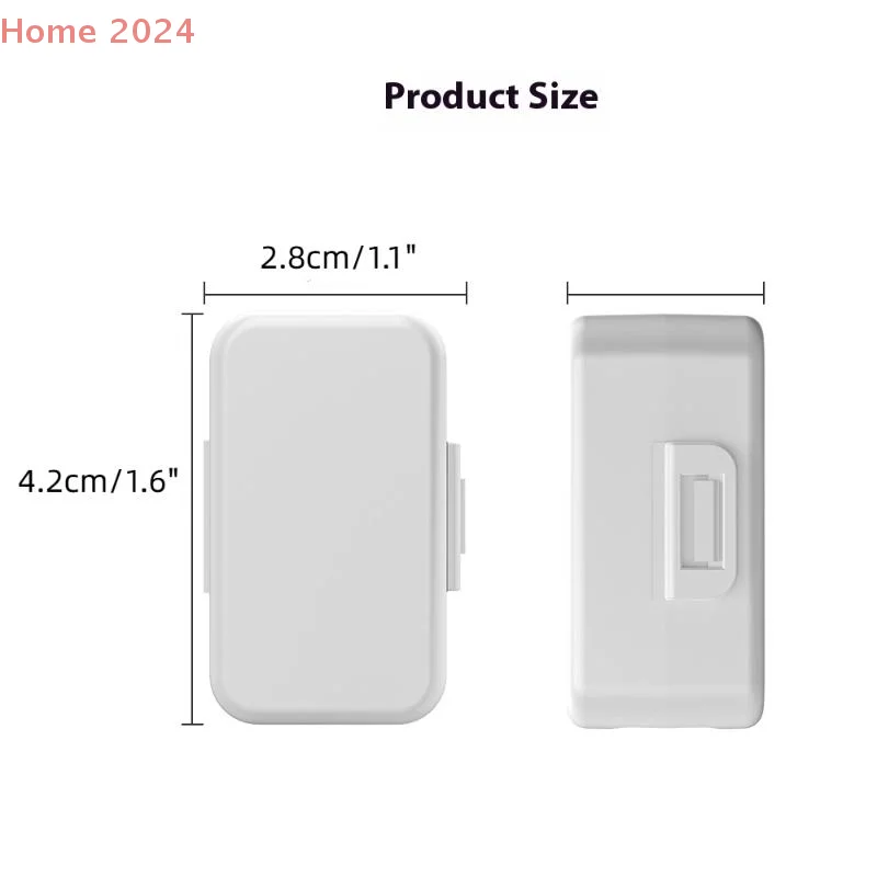 Waterproof Portable Toothbrush Holder Plastic Case With Cover For Toothbrush Head Storage Travel Home & Outdoor Use