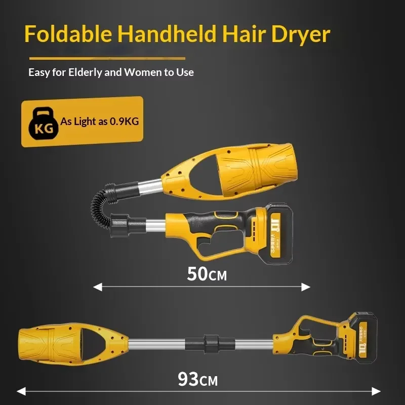 Handheld Foldable Leaf Blower Violent Turbo Fan High Power Dust Blower Storm Blower Soplador Gisam Dmuchawa Dmuchawa Gisam송풍기 view 3