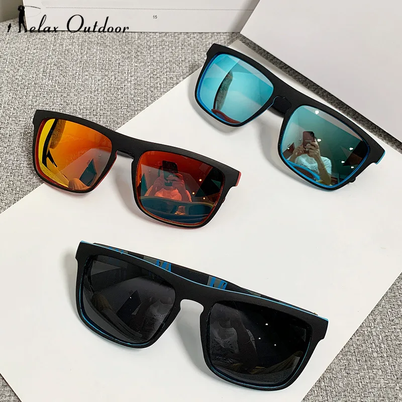 2024 New Square Vintage Polarized Sunglasses Men Women Retro Driving Fishing Luxury Brand Designer Sun Glasses UV400 Eyewear image 3