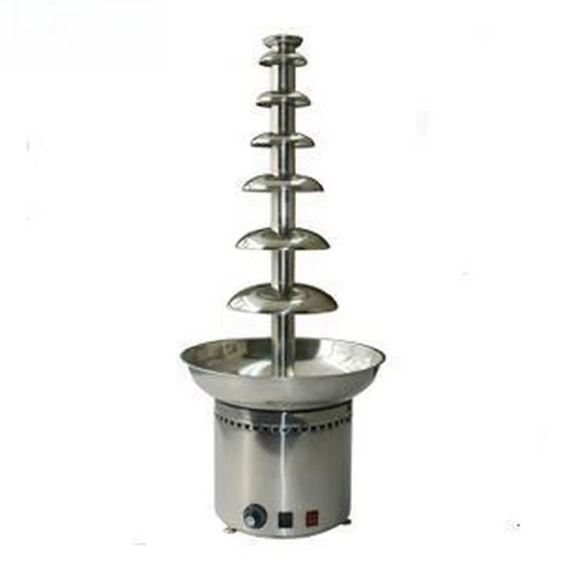 Supplier Guangzhou Unique Hot Sale High Quality Professional Chocolate 5 Layers Connected Chocolate Fountain For Sale