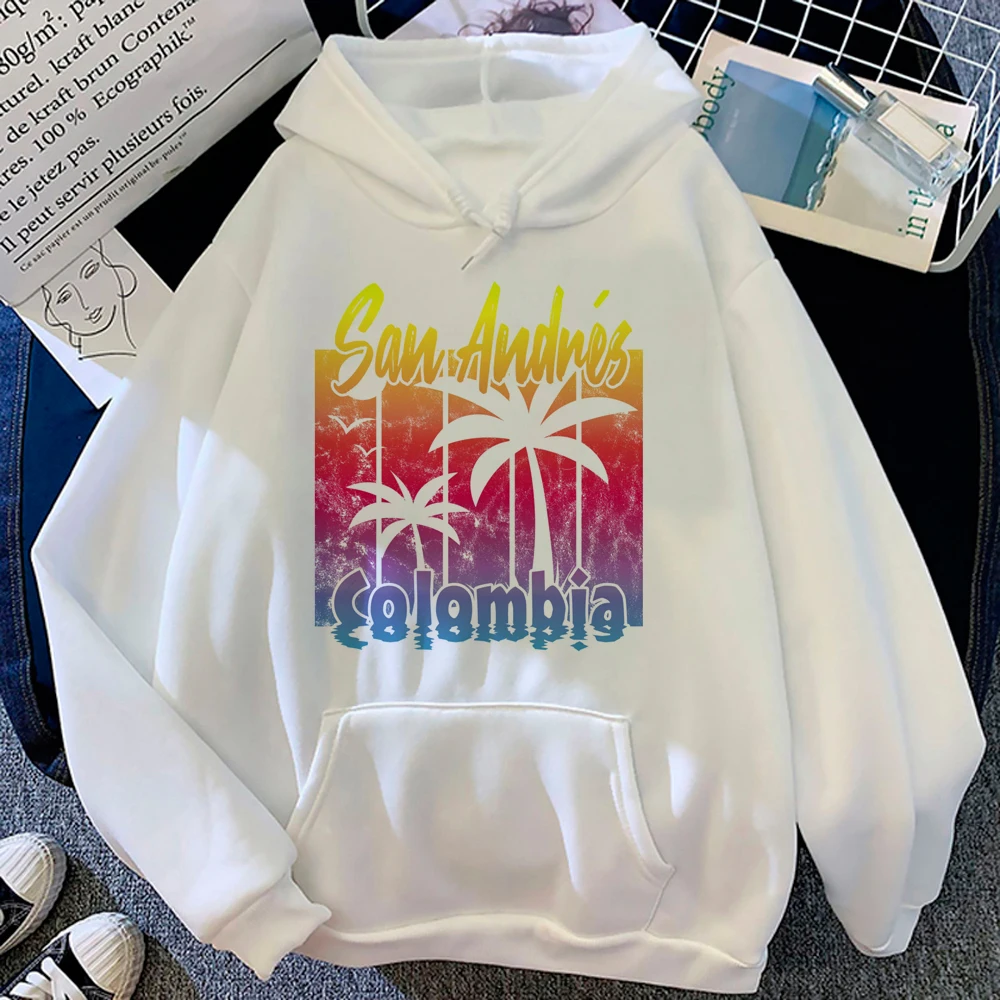 Colômbia hoodies feminino gráfico engraçado 90s 2023 hoddies feminino roupas japonesas