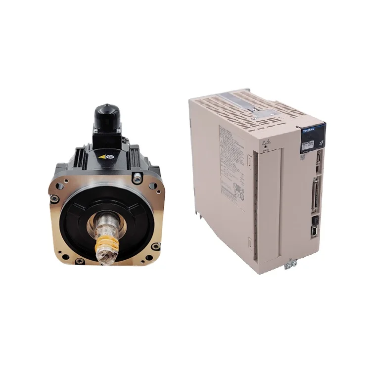 Yaskawa Sigma 7 Series 0.85kw Advanced Motion Controls AC Servo Motor SGM7G-09AFC61+SGD7S-7R6A002 Yaskawa Servo Driver Kit