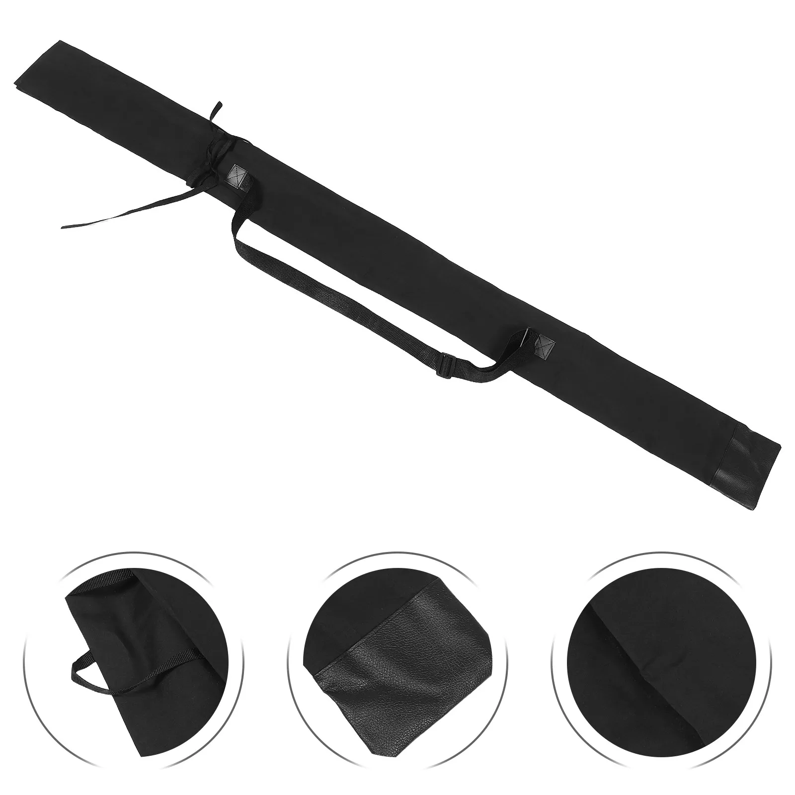 

Sword Storage Bag Tai Chi Sword Bag Thickened Protection Backpack Style Portable Carry Case for Bamboo Swords Kung Fu and