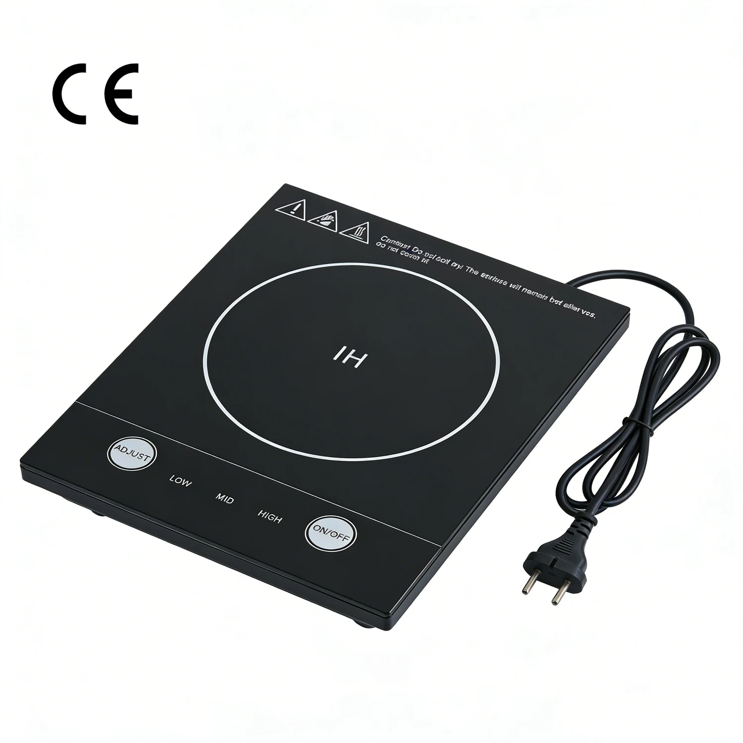 

CE Electric Cooker Embedded 220v Induction Cooker with Square Frame Outdoor Camping Stove for RV Yacht Motorhome Campervan
