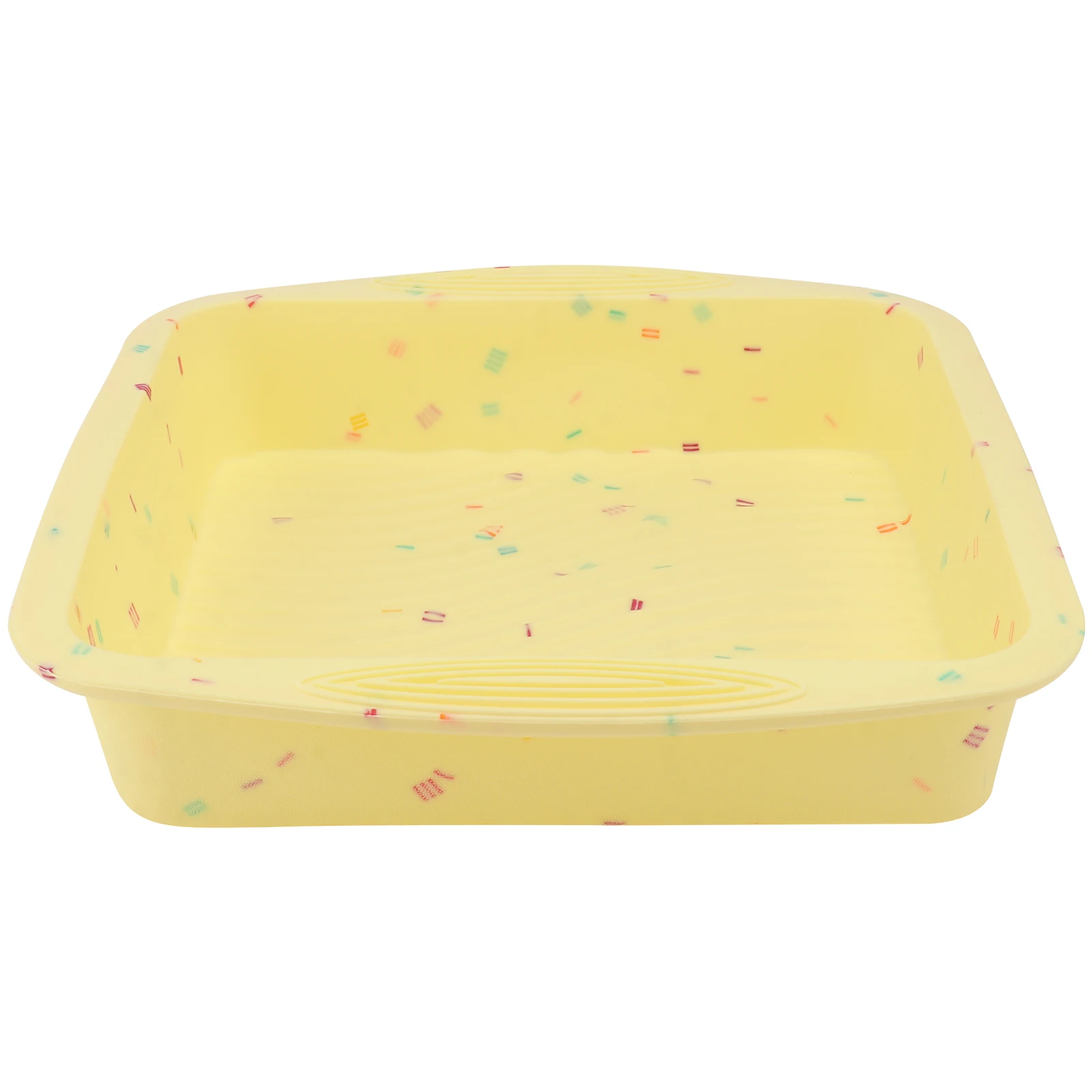 

Non Stick Silicone Baking Pan Square Tray Silicone Baking Pan Easy Clean Reusable Toast Bread Mold Bread Maker Oven Safe