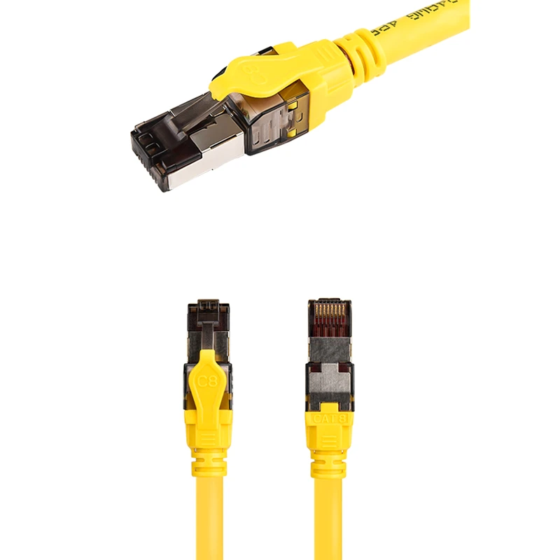 High-end Fever Cat 8 24AWG Network Cable RJ45 Lan Super Speed 40Gbps 2000Mhz Twisted Wire Patch Cables