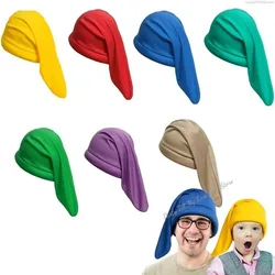 Toddler Gnome Hat for Boy Christmas Elf Costume Fairy Tale Dwarfs Cosplay for Halloween Carnival Party Kids Accessories