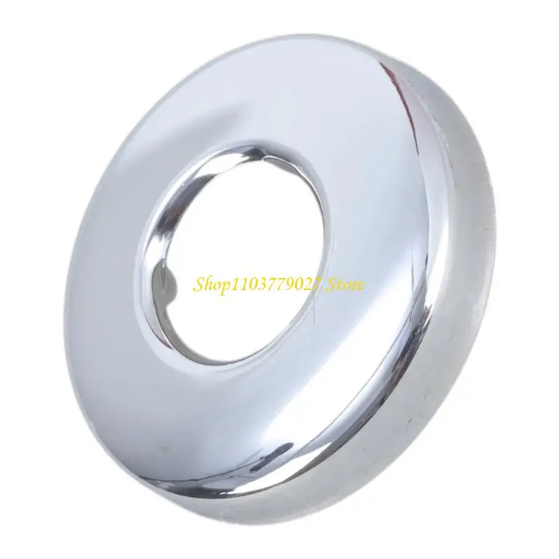 C4DF Wall  Flange Stainless Steel Round Escutcheon Plate Water Pipe Wall Covers fit for Kitchen Faucets Sinks Toilets