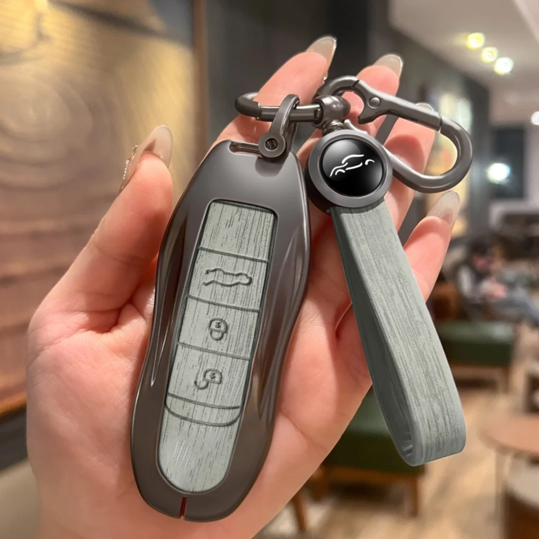 For Porsche Cayenne Panamera Macan Cayman 911 718 918 958 Key Case Cover Shell Fob Remote Key Protector Holder Accessories