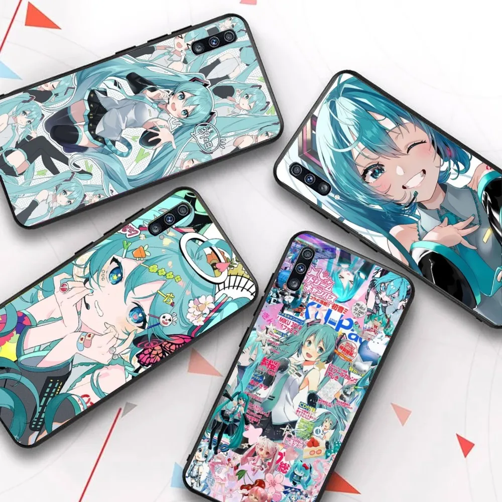 Hatsune anime M-Miku For Samsung A 10 11 12 13 20 21 22 30 31 32 40 51 52 53 70 71 72 73 91 13 shell