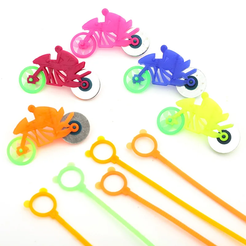 12Pcs Mini Pull Line Bicycles Motorcycles Outdoor Games Toys for Kids Birthday Party Favors Pinata Fillers Back To School Gifts