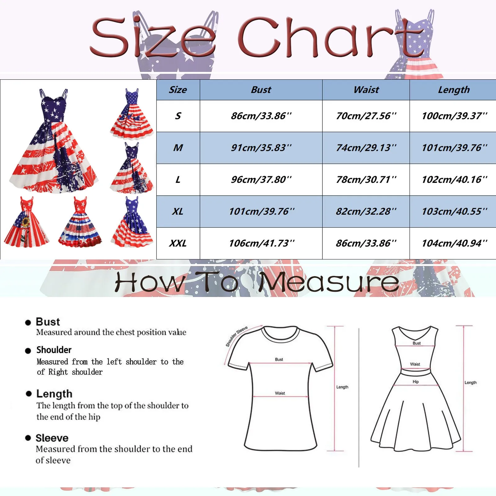 Independence Day Female Summer Sexy Suspender American Flag Print Vintage Large Swing Dress Size Slim Formal Dresses for Women