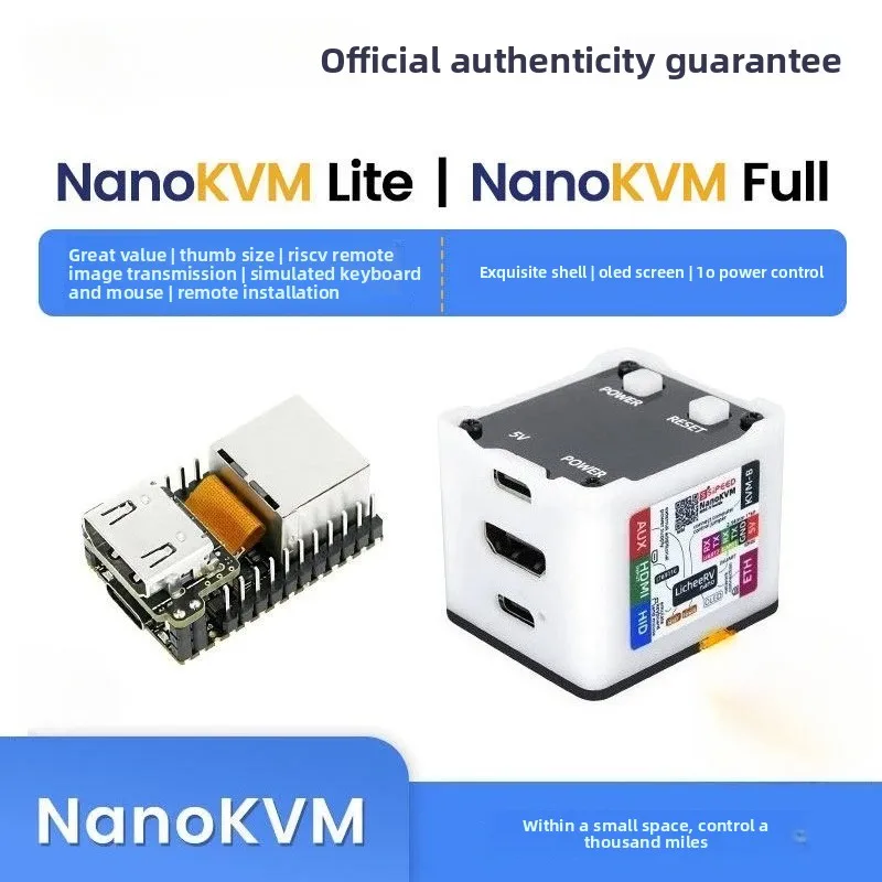 NEW   NanoKVM PiKVM Mini Remote Control Operation And Maintenance Server HDMI Raspberry Pi