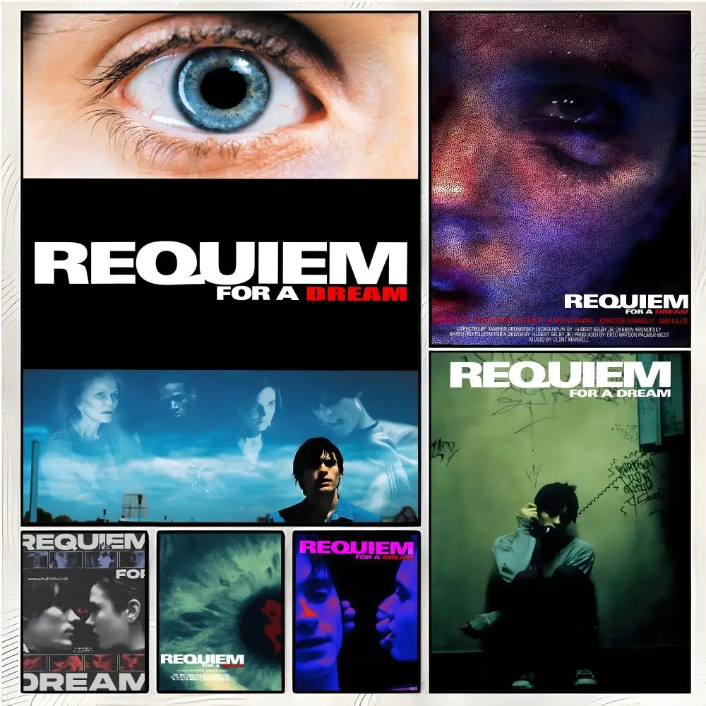 Movie Drama R-Requiem For A Dream Poster Superior Home Space  Indoor Decorative Art & Home Decor