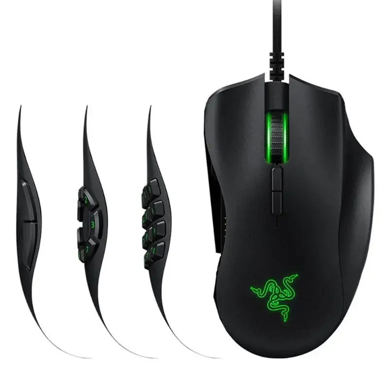 Razer Naga Trinity True 16000 5G Optical Sensor Chroma Enable Gaming Mouse