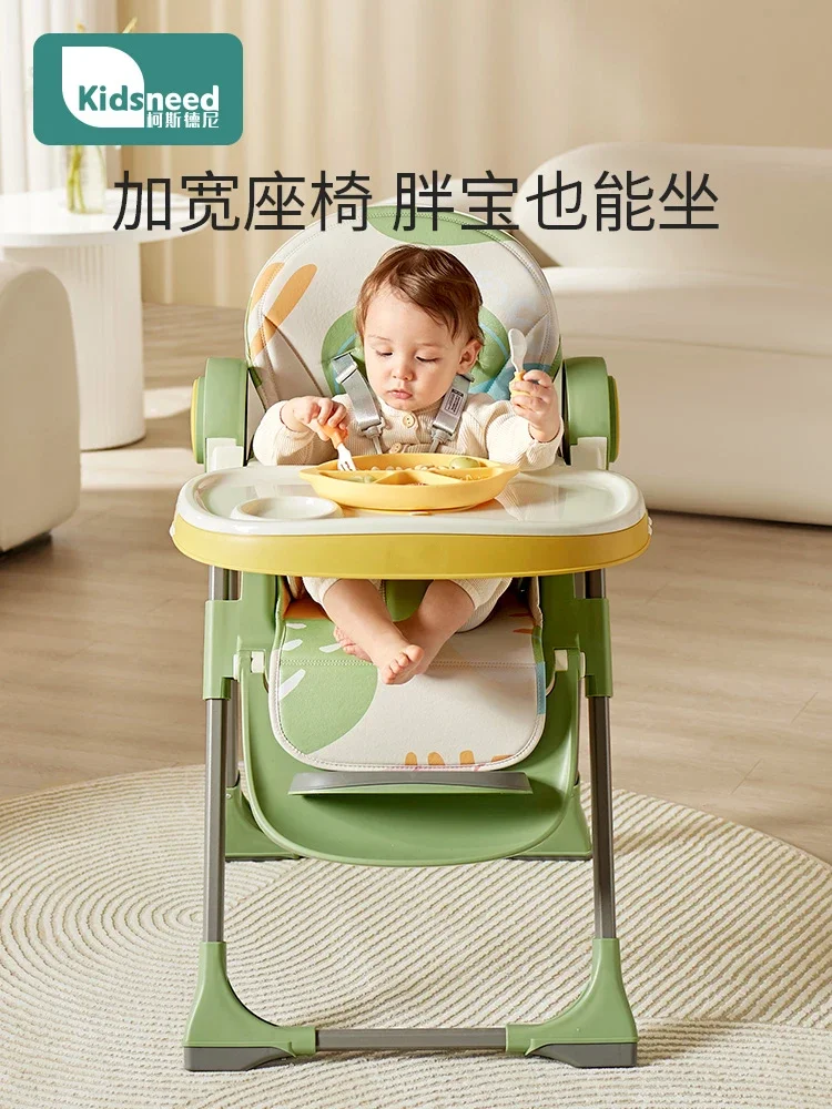 Silla de comedor portátil multifuncional para bebé, silla de comedor para niños, plegable para el hogar, aprendizaje de sentarse