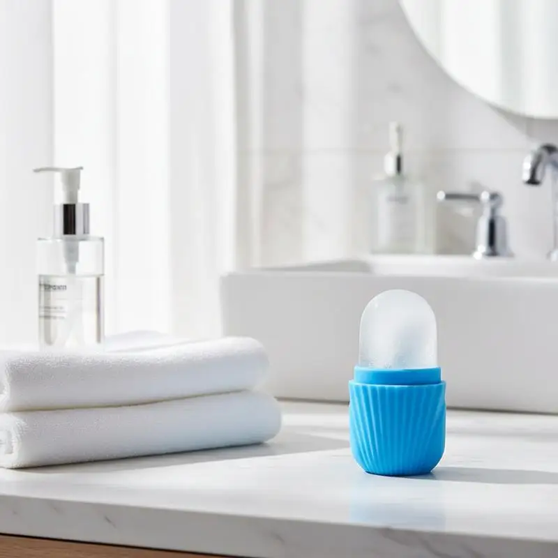 Silicone Ice Cube Trays Facial Eye Roller Ice Ball Beauty Face Lifting Massager Contouring Reduce Acne Skin Care Tool Reusable