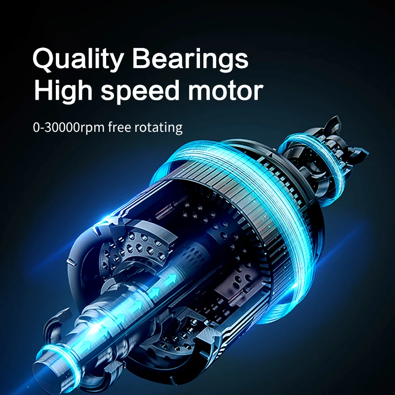 Perceuse à ongles électrique professionnelle sans fil, 30000 tr/min, Machine Portable et Rechargeable pour ongles en Gel acrylique