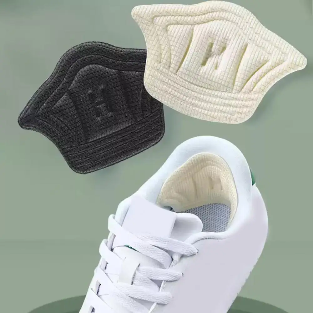 Half Size Sticker Heel Pad Sports Heel Shoes Insole Heel Cushion Pads Insole Sneakers Running Shoes Patch Size Reducer Heel Pads