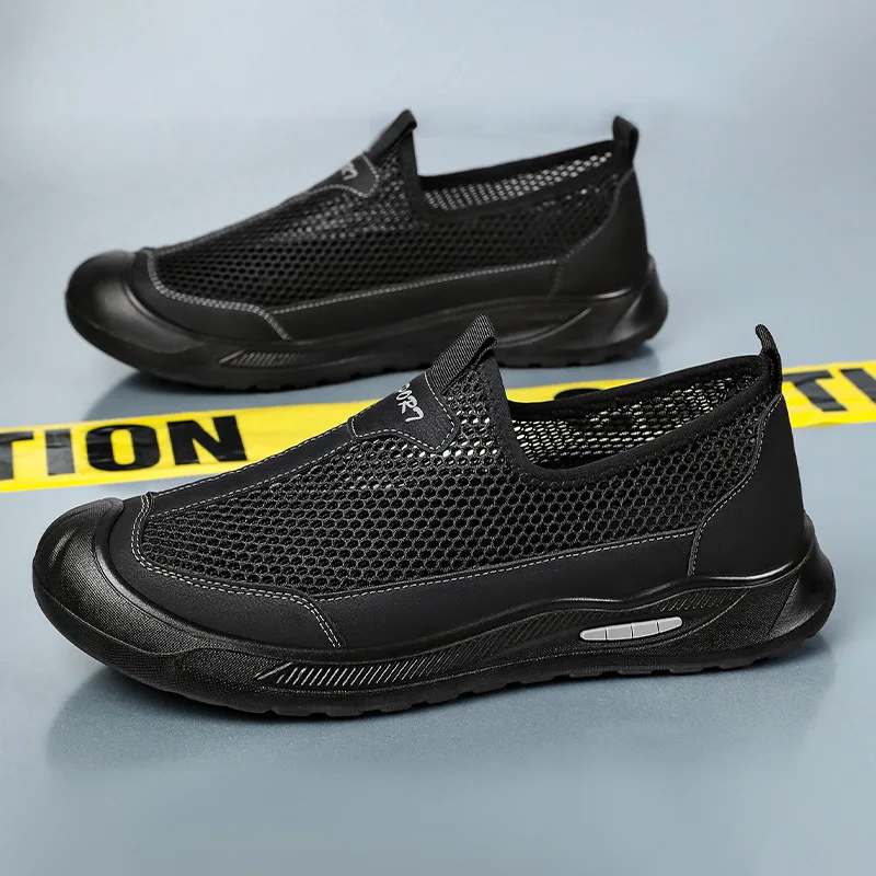 

Летняя сетчатая мужская обувь, легкие кроссовки, мужская модная повседневная прогулочная обувь, 2025 г., дышащие мужские лоферы, Zapatillas Hombre