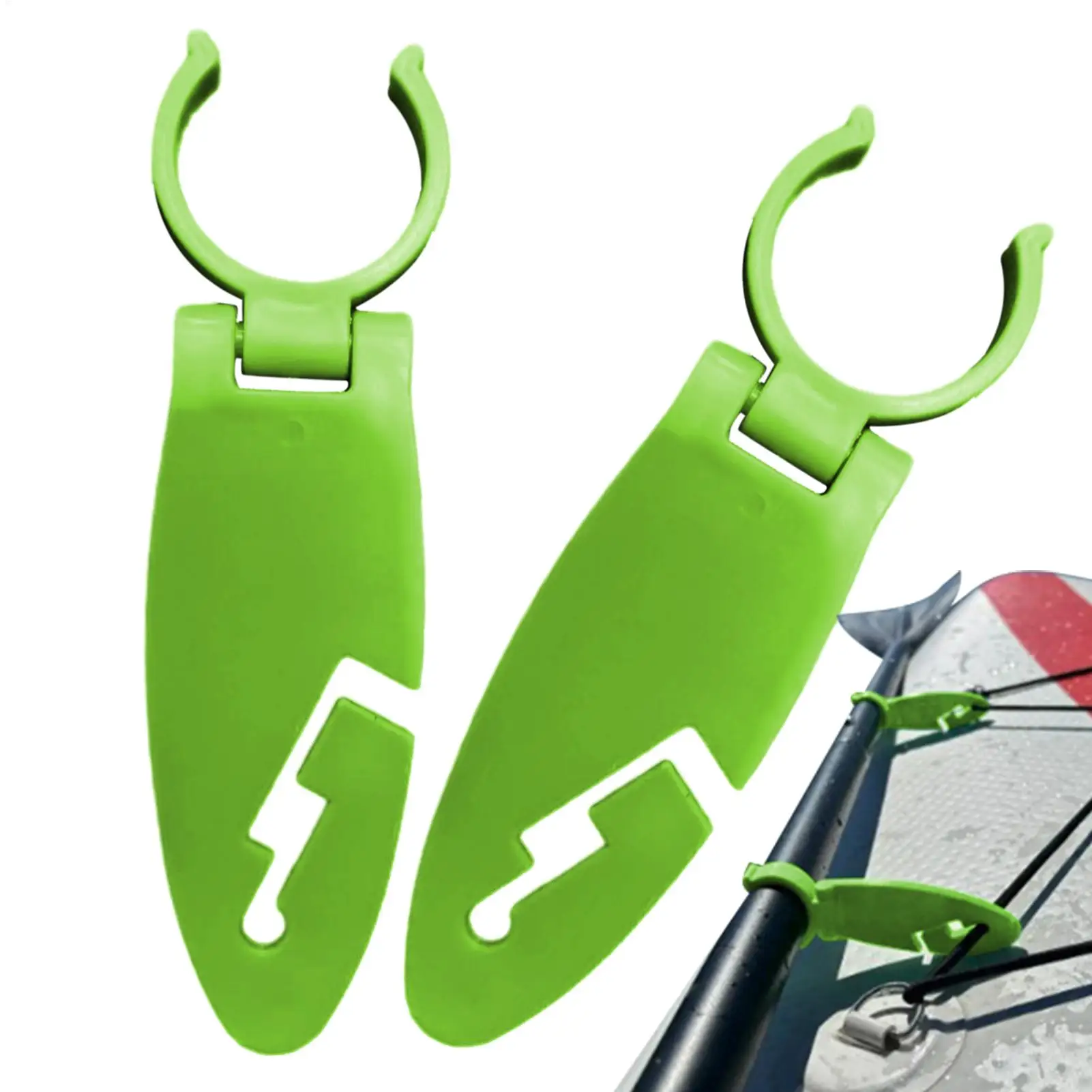 Paddleboard-Finnenclips, 2 Stück/Set, erweiterbare Befestigungsklammer, aufblasbares Boot, Surfbrettanker, Wassersportzubehör für Paddleboards
