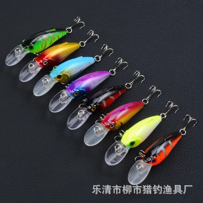 Little Fatty Bionic Bait Rock Road Bait 7.5CM/9.1G Plastic Hard Bait Fishing Gear